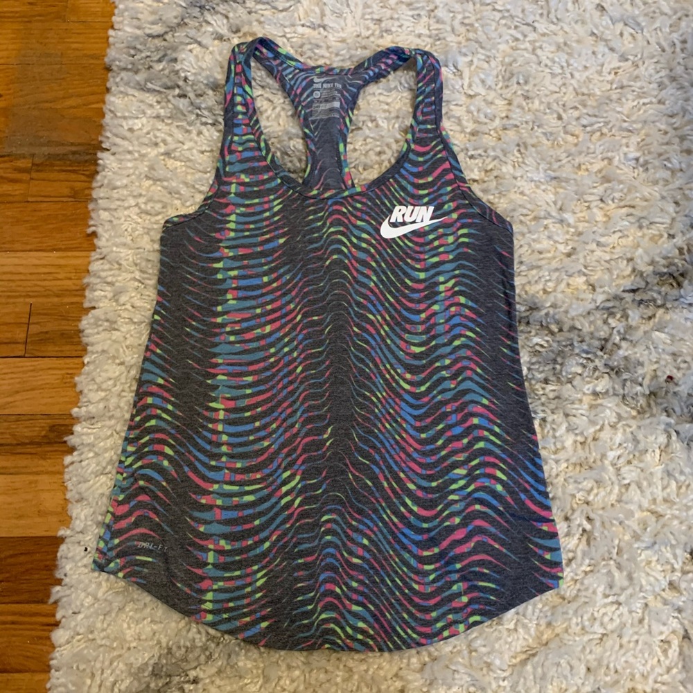 Nike Colorful Athletic Tank Top